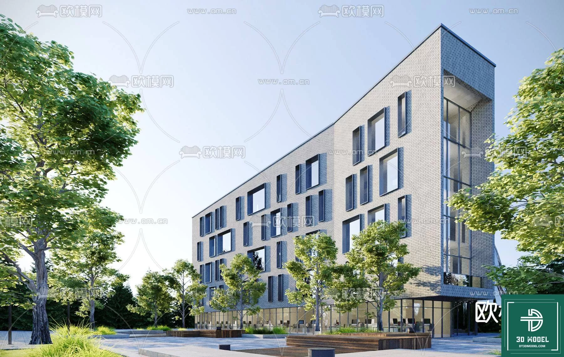 BUILDING 3D MODELS – EXTERIOR – 3D – 092