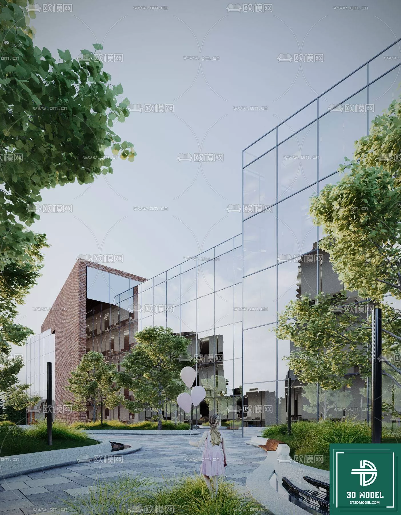 BUILDING 3D MODELS – EXTERIOR – 3D – 093