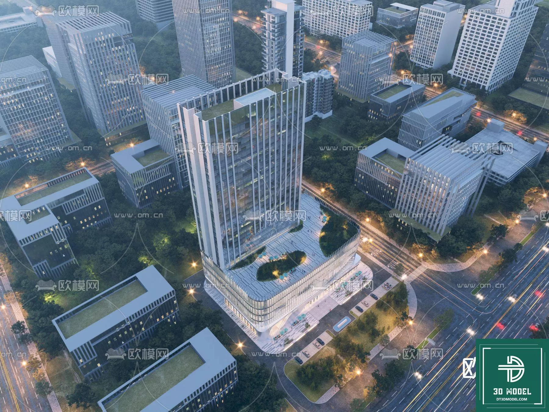 BUILDING 3D MODELS – EXTERIOR – 3D – 095