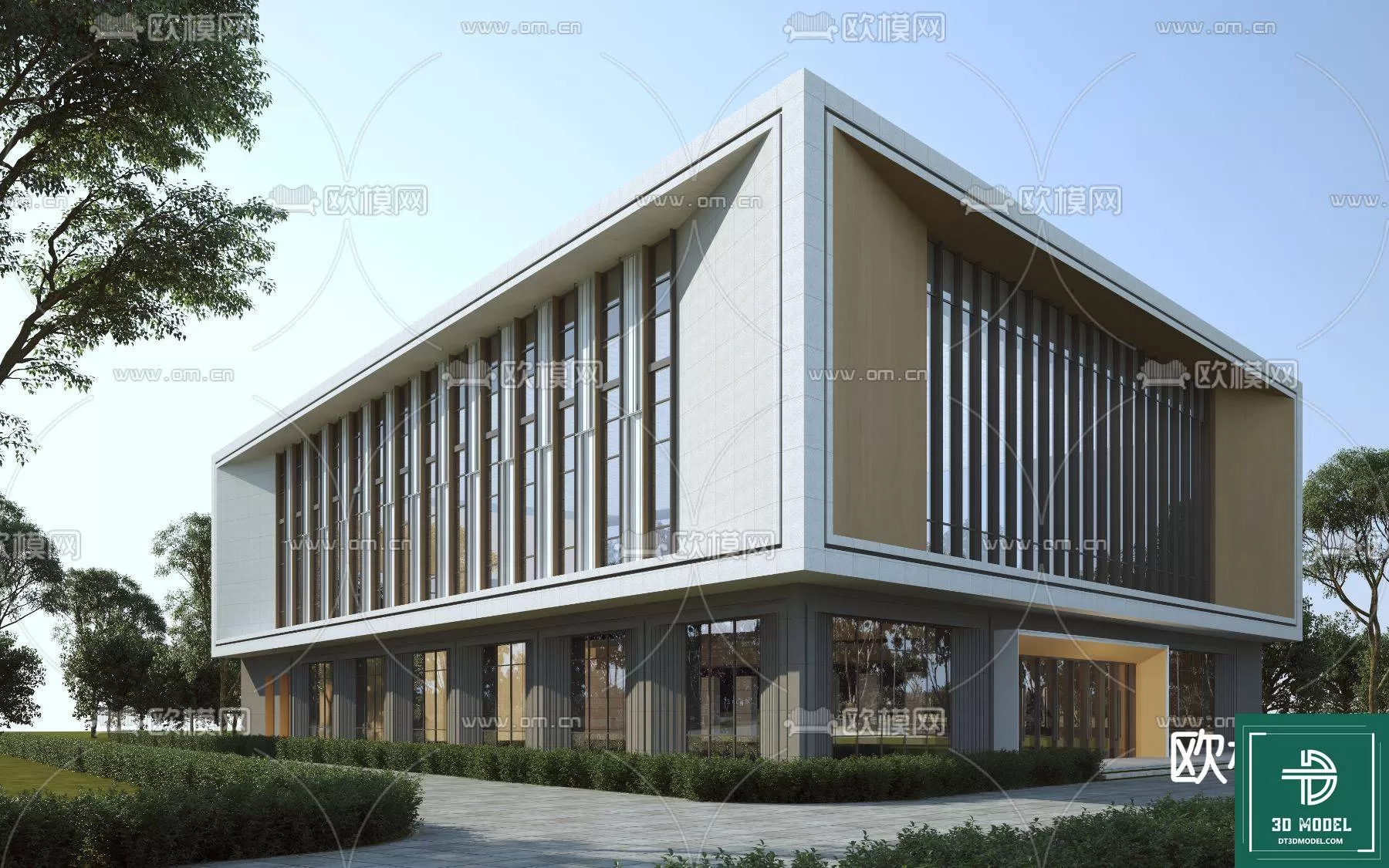 BUILDING 3D MODELS – EXTERIOR – 3D – 096
