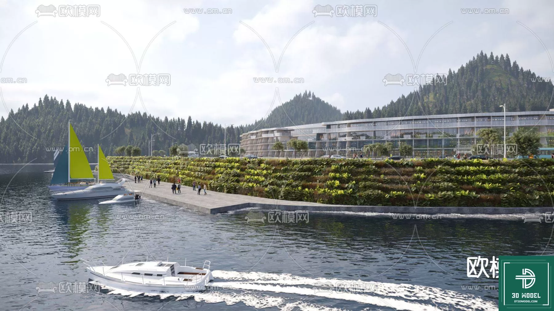 BUILDING 3D MODELS – EXTERIOR – 3D – 098