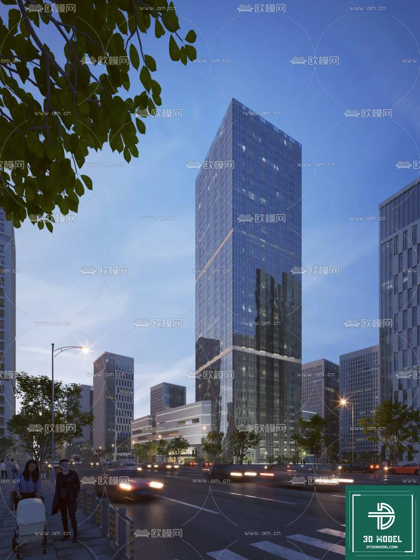 BUILDING 3D MODELS – EXTERIOR – 3D – 099