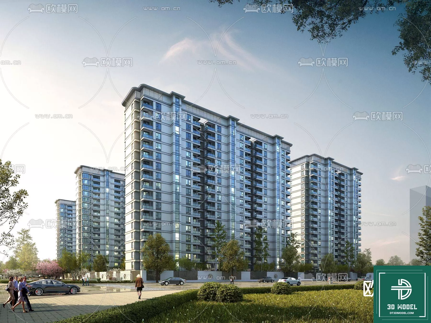 BUILDING 3D MODELS – EXTERIOR – 3D – 103