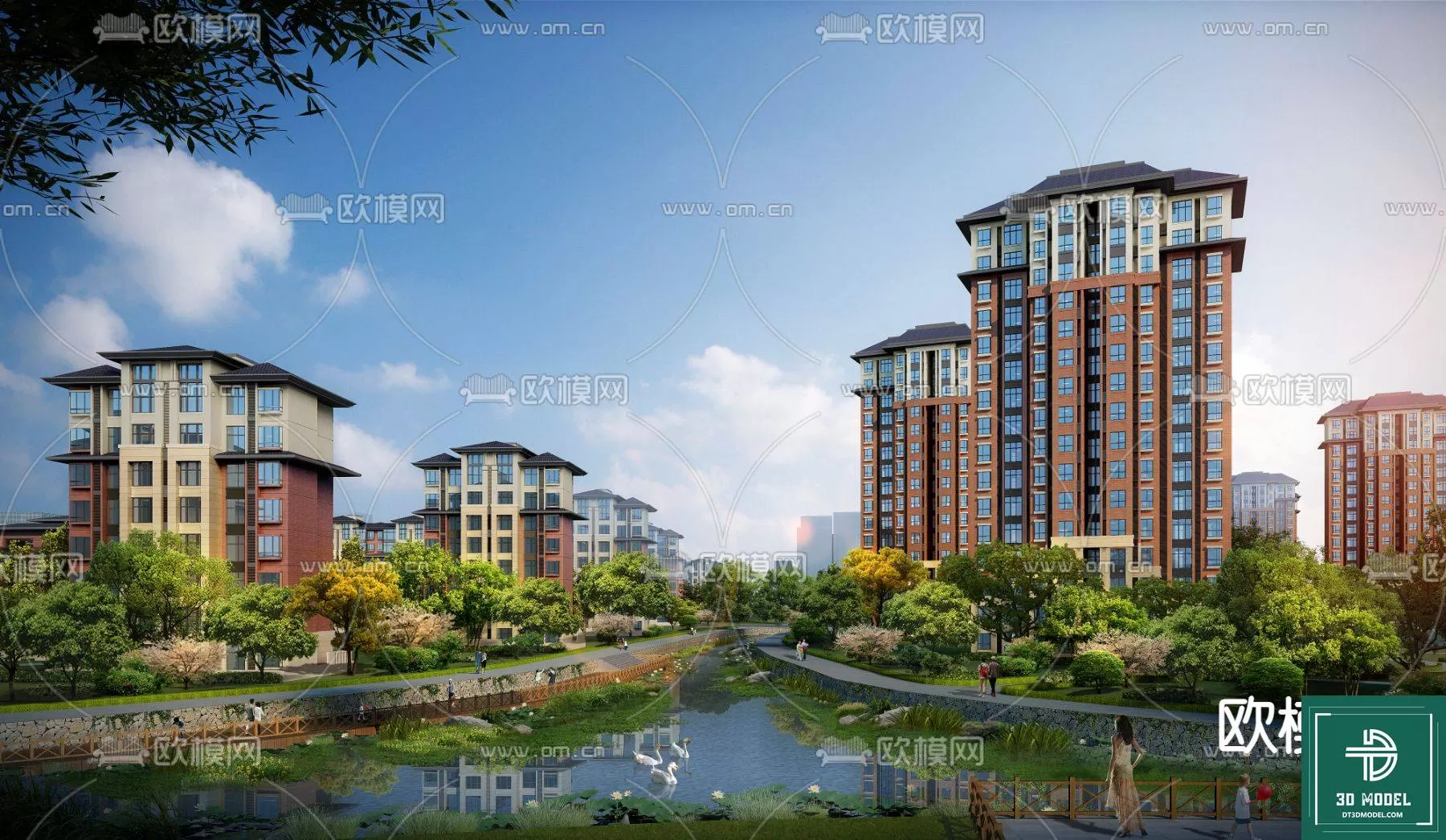 BUILDING 3D MODELS – EXTERIOR – 3D – 105