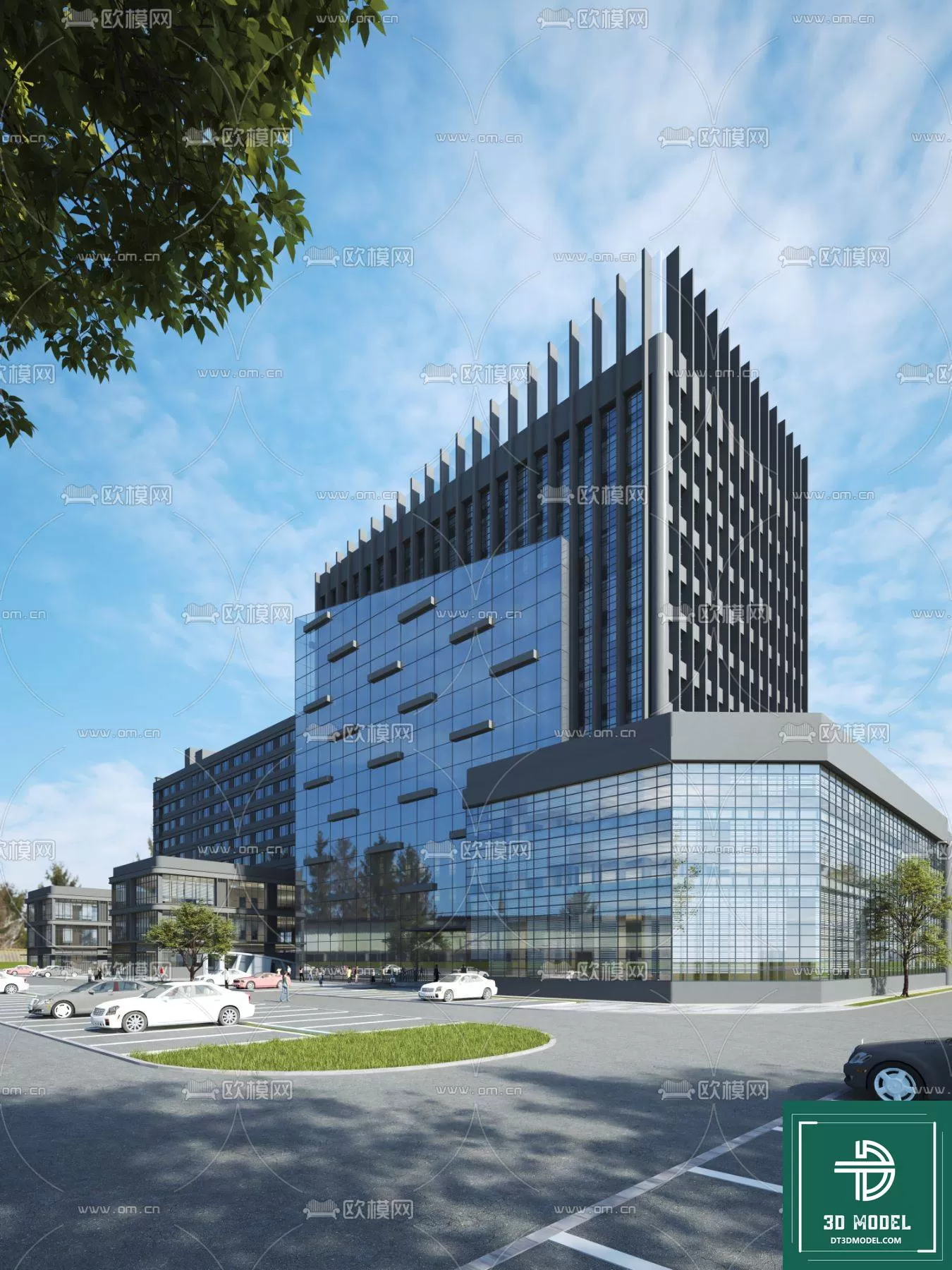 BUILDING 3D MODELS – EXTERIOR – 3D – 107