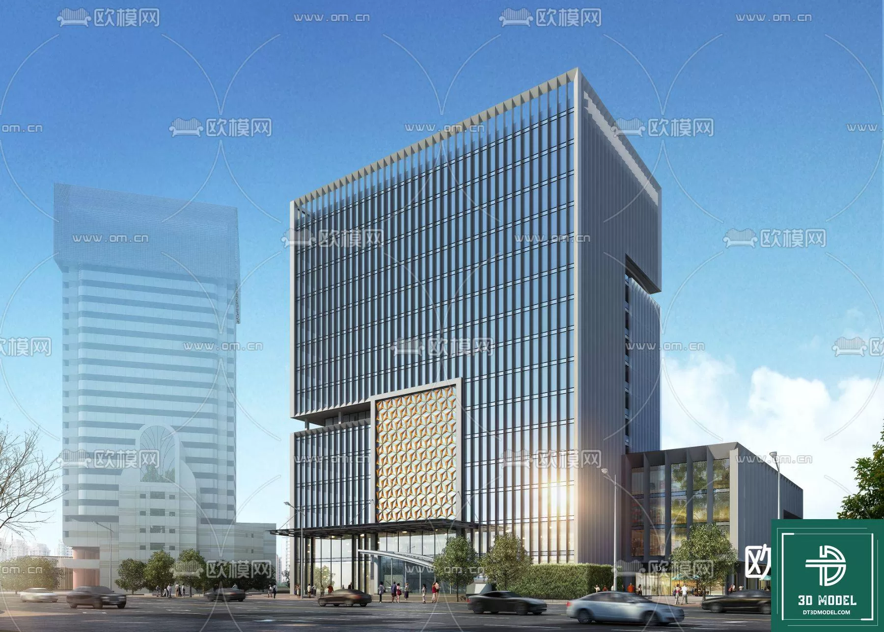 BUILDING 3D MODELS – EXTERIOR – 3D – 111