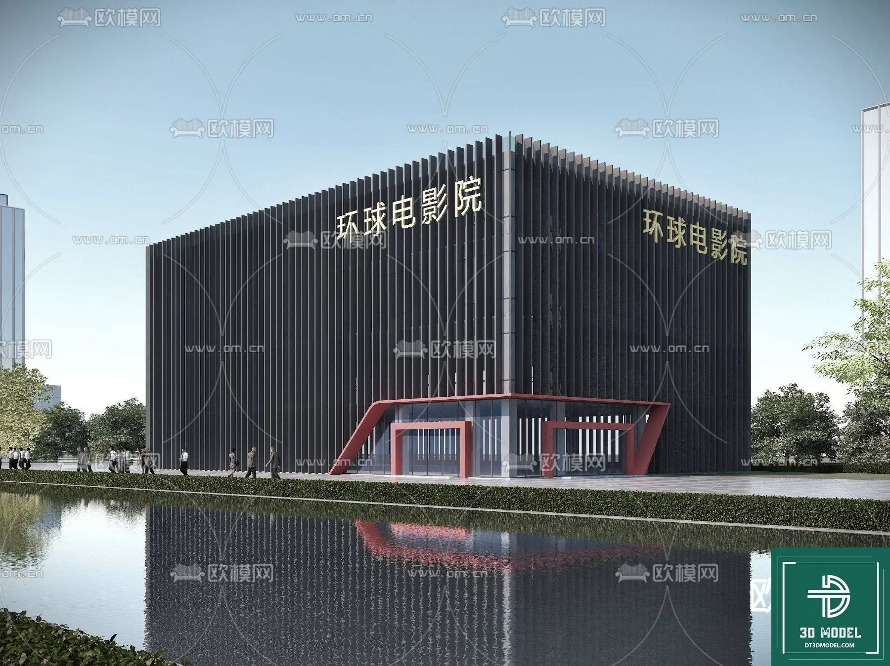 BUILDING 3D MODELS – EXTERIOR – 3D – 113