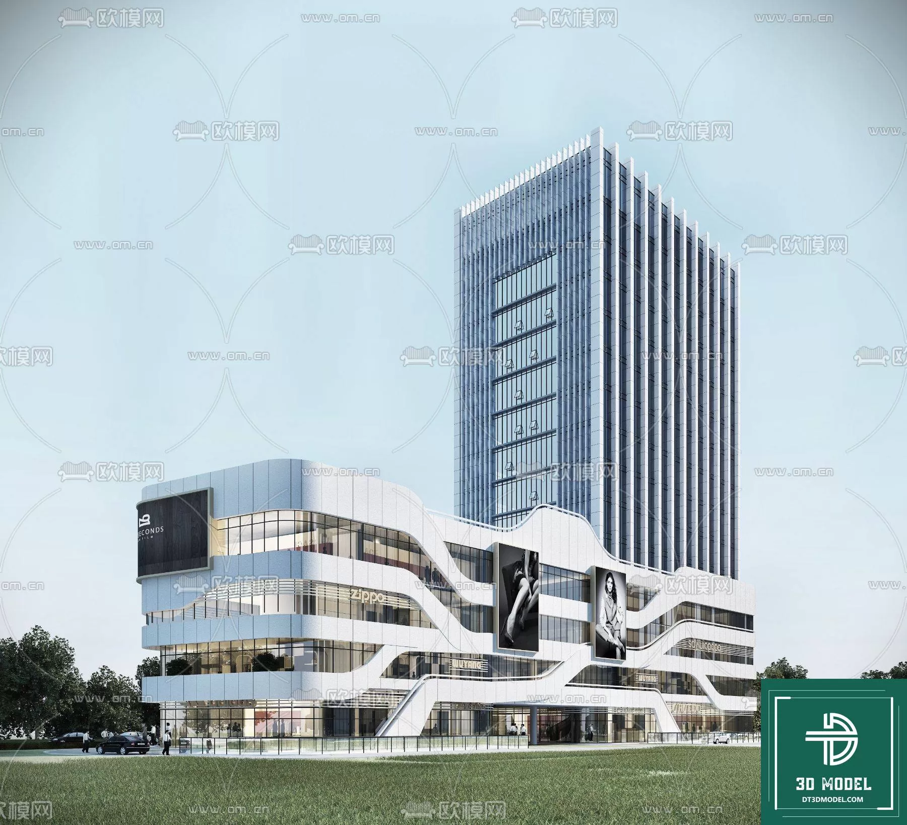 BUILDING 3D MODELS – EXTERIOR – 3D – 114