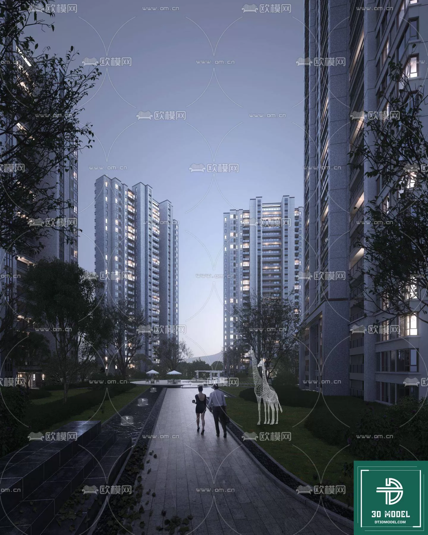 BUILDING 3D MODELS – EXTERIOR – 3D – 117