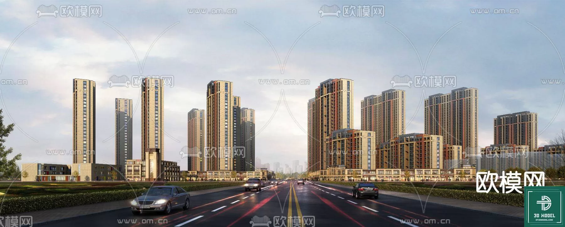 BUILDING 3D MODELS – EXTERIOR – 3D – 119