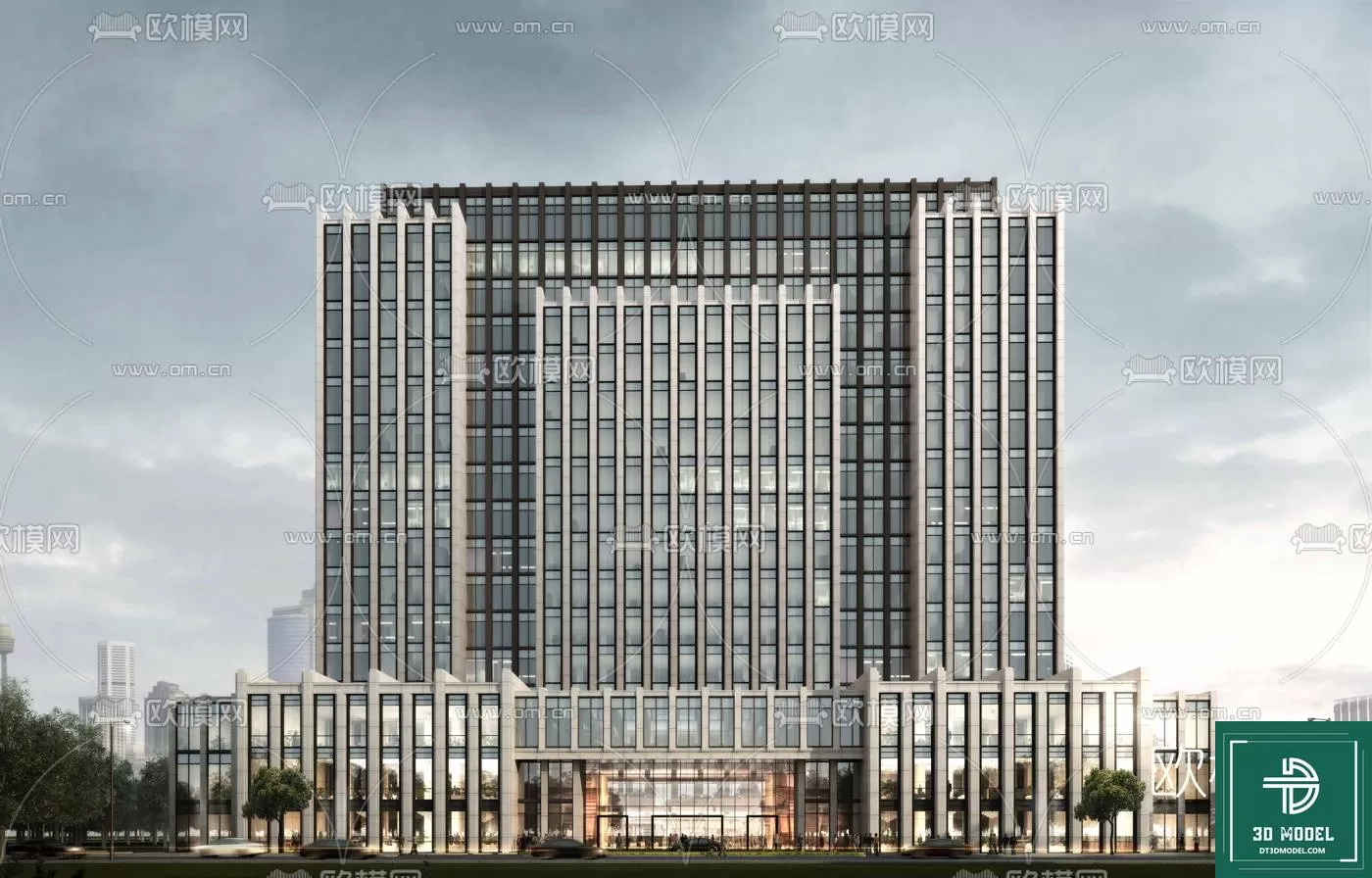 BUILDING 3D MODELS – EXTERIOR – 3D – 121