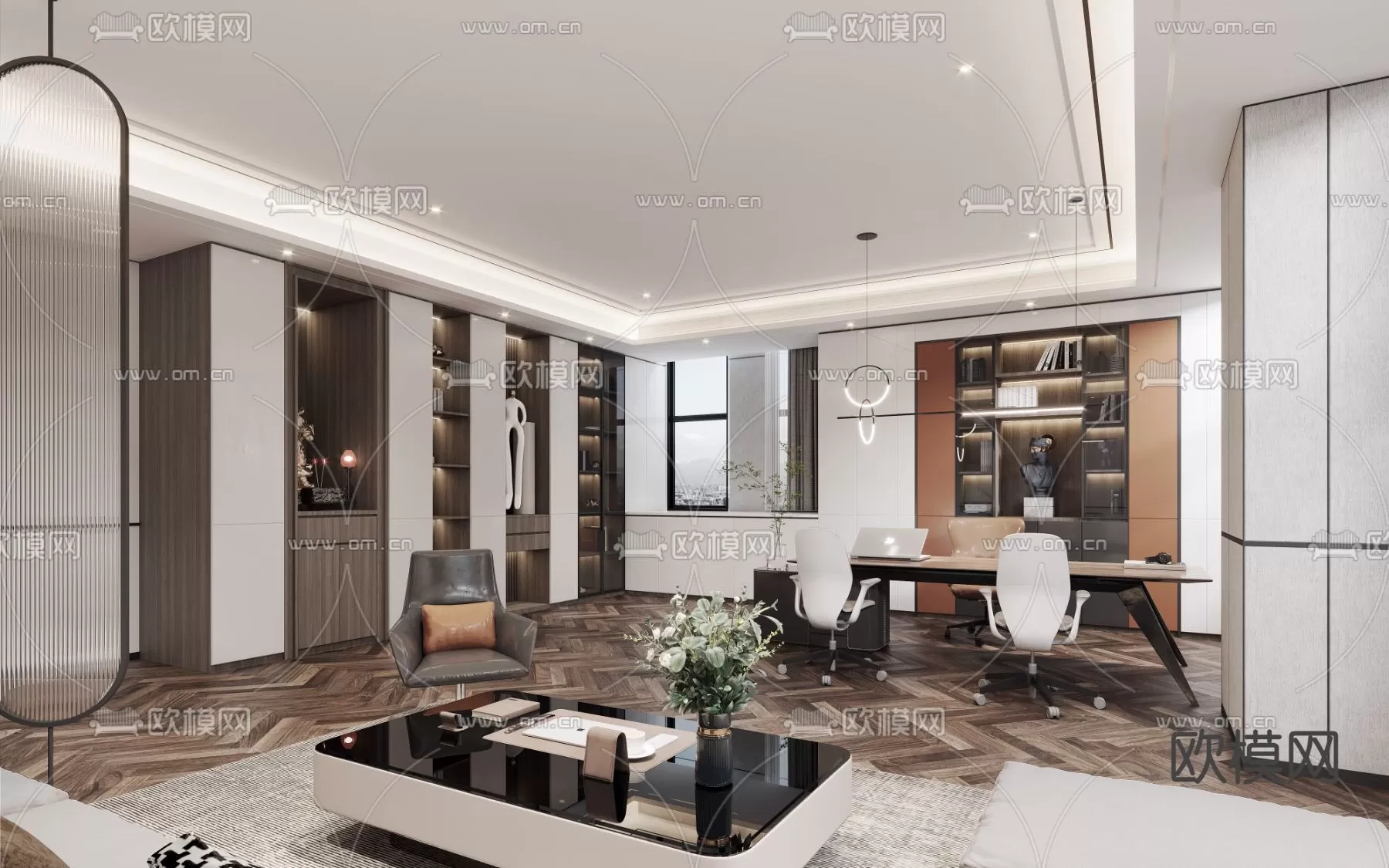 OFFICE ROOM – 3D BLOCK – 3D MODELS – 026 OFFICE ROOM – 3D BLOCK – 3D MODELS – 026