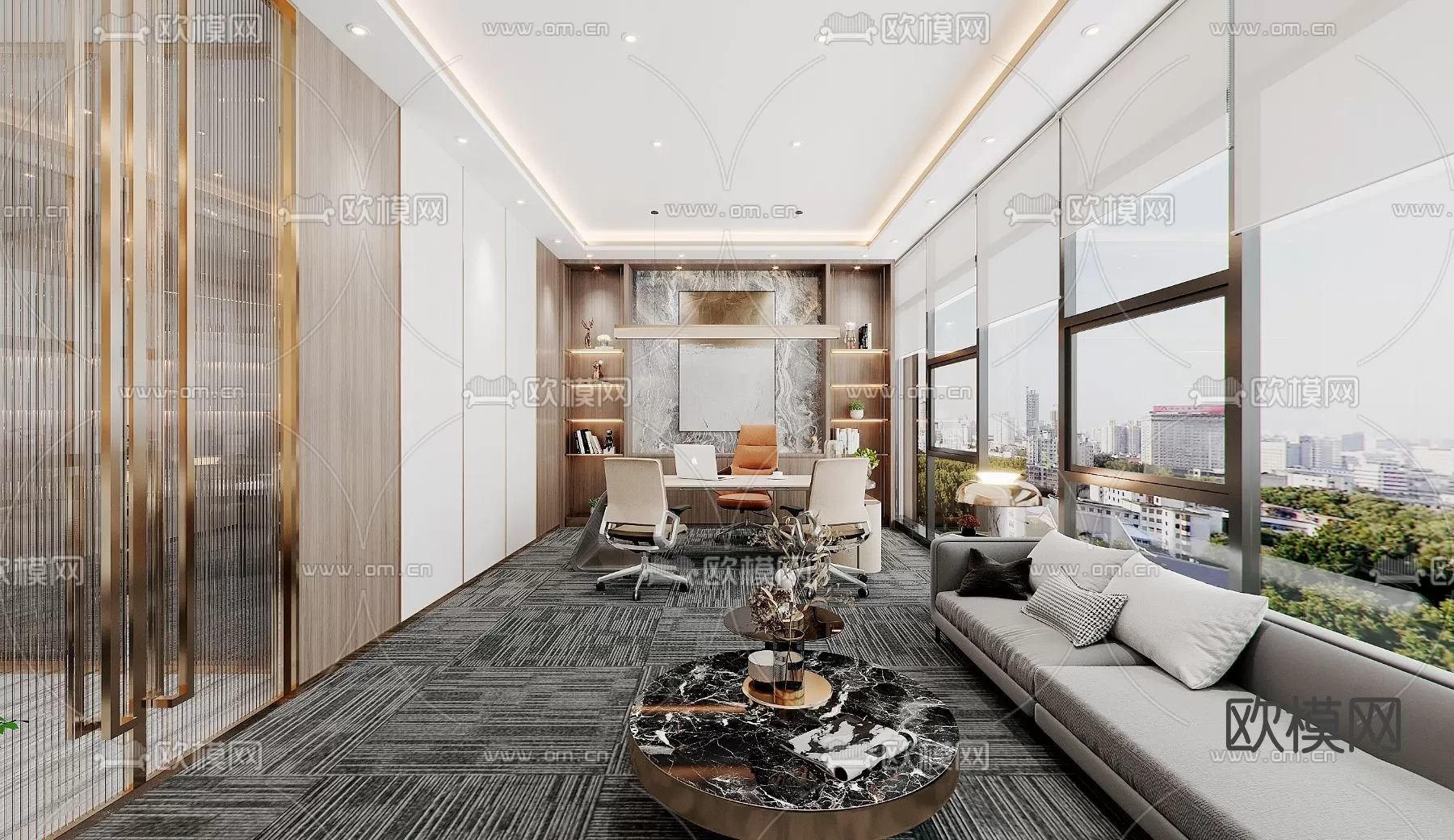 OFFICE ROOM – 3D BLOCK – 3D MODELS – 027 OFFICE ROOM – 3D BLOCK – 3D MODELS – 027