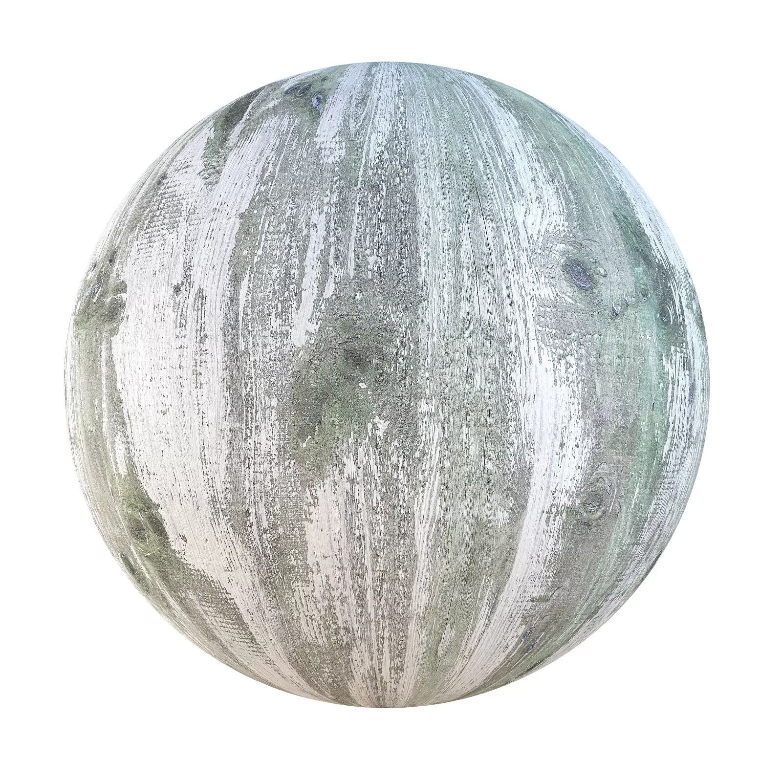 Cgaxis Pbr 13 Green Painted Wood 3