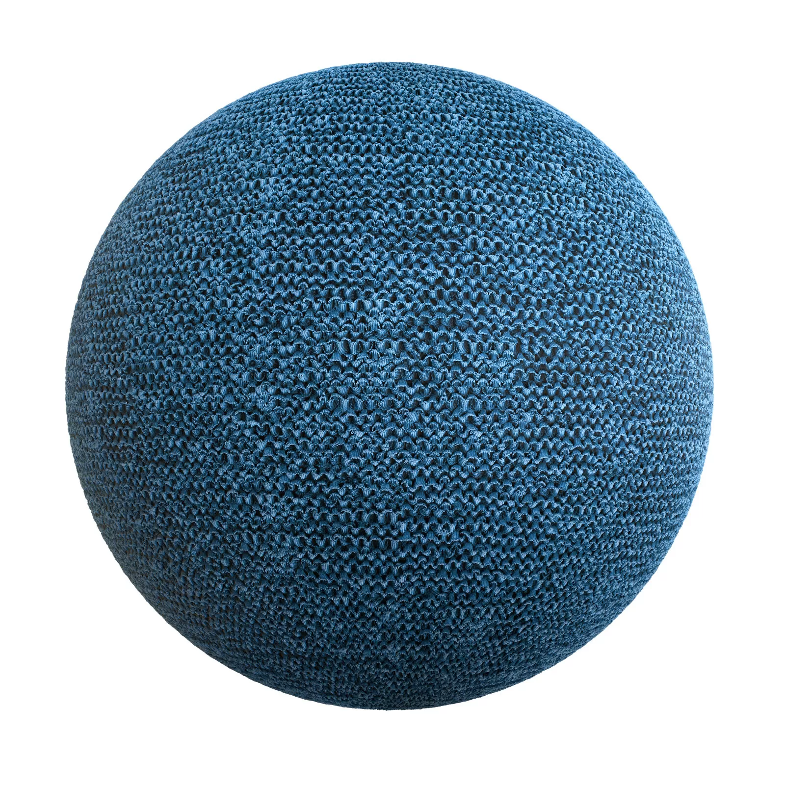 Cgaxis Pbr 14 Blue Fabric 3