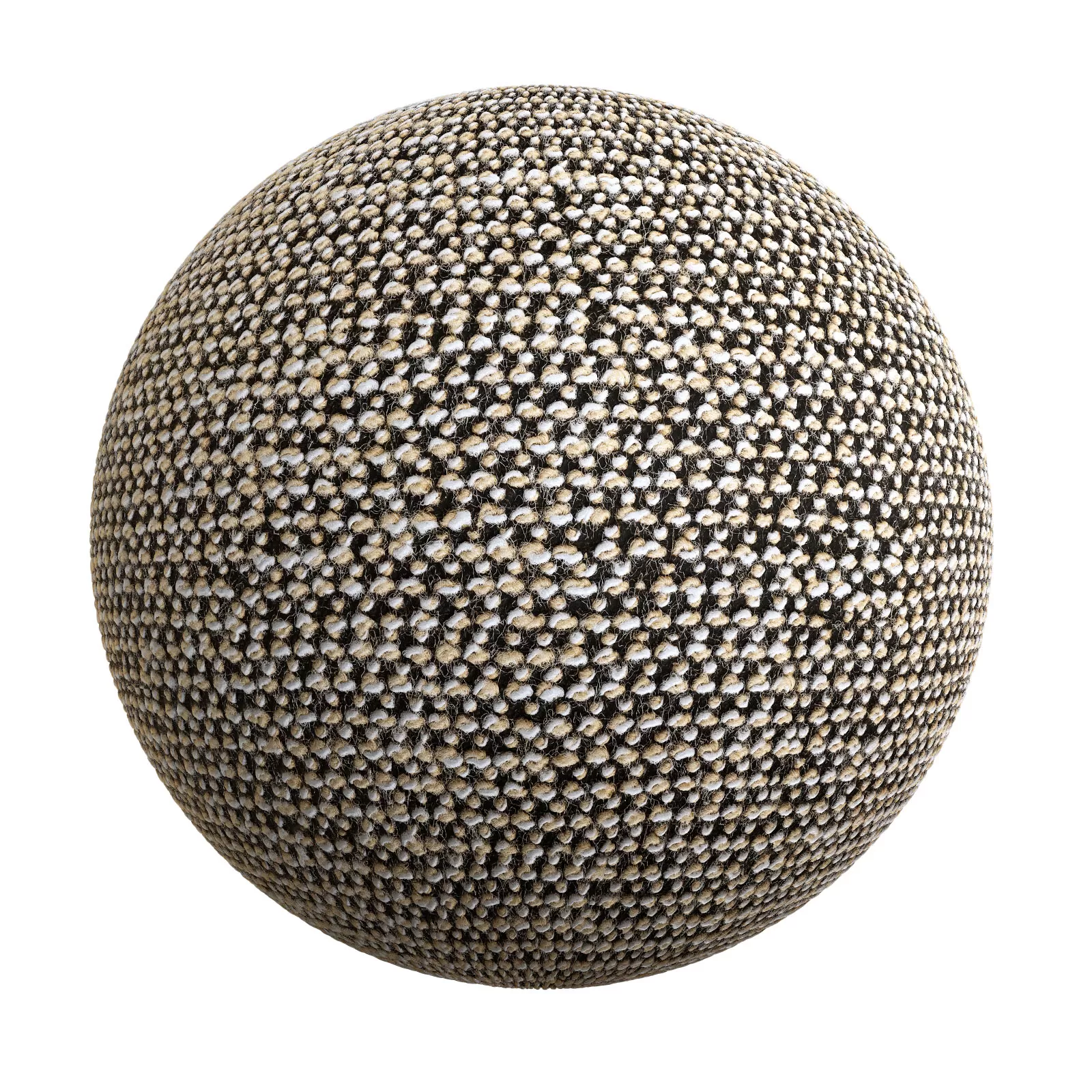 Cgaxis Pbr 14 Brown And White Fabric 4