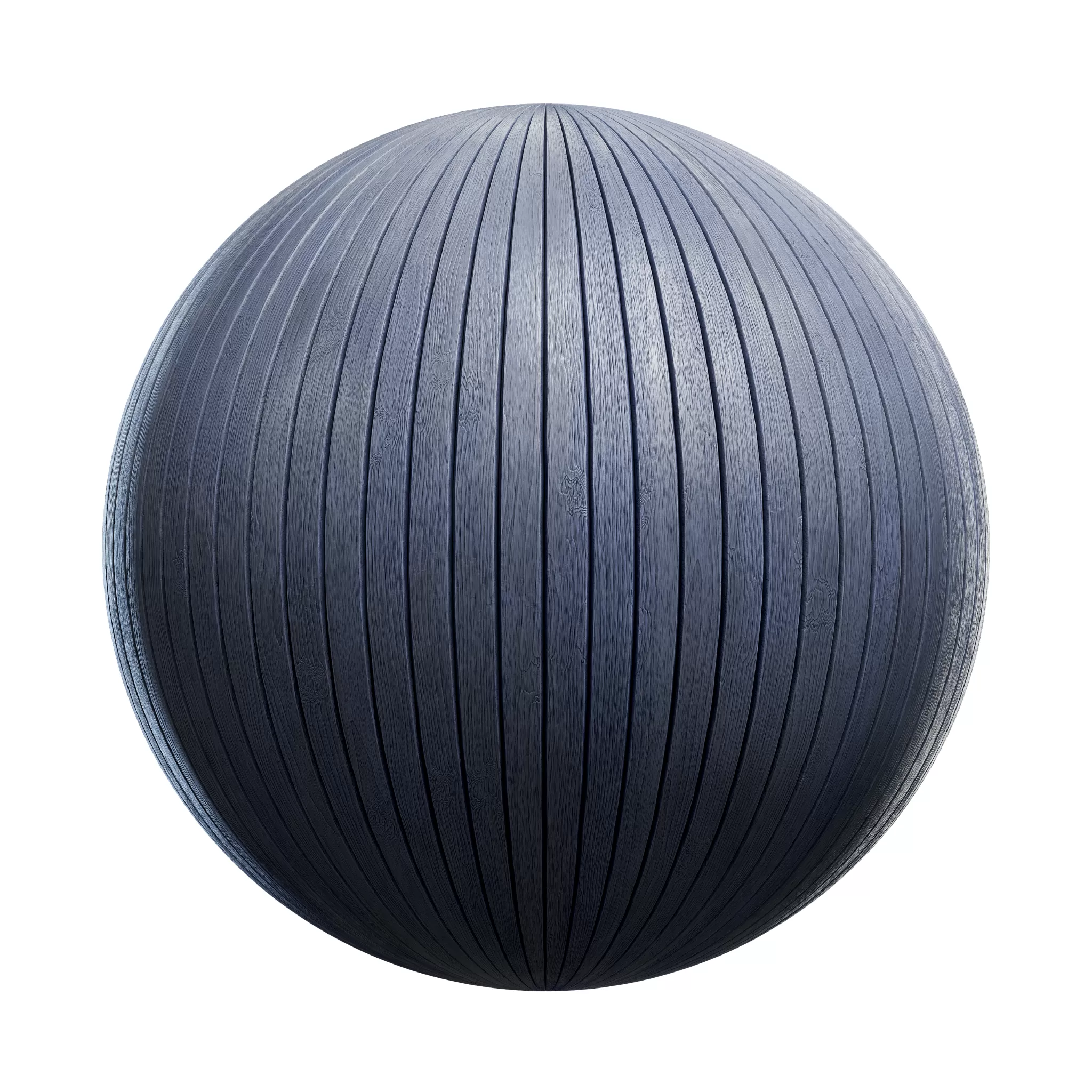 CGAxis PBR Blocks Exterior Fences – Blue Painted Wooden Fence 11 – 4K – 8K