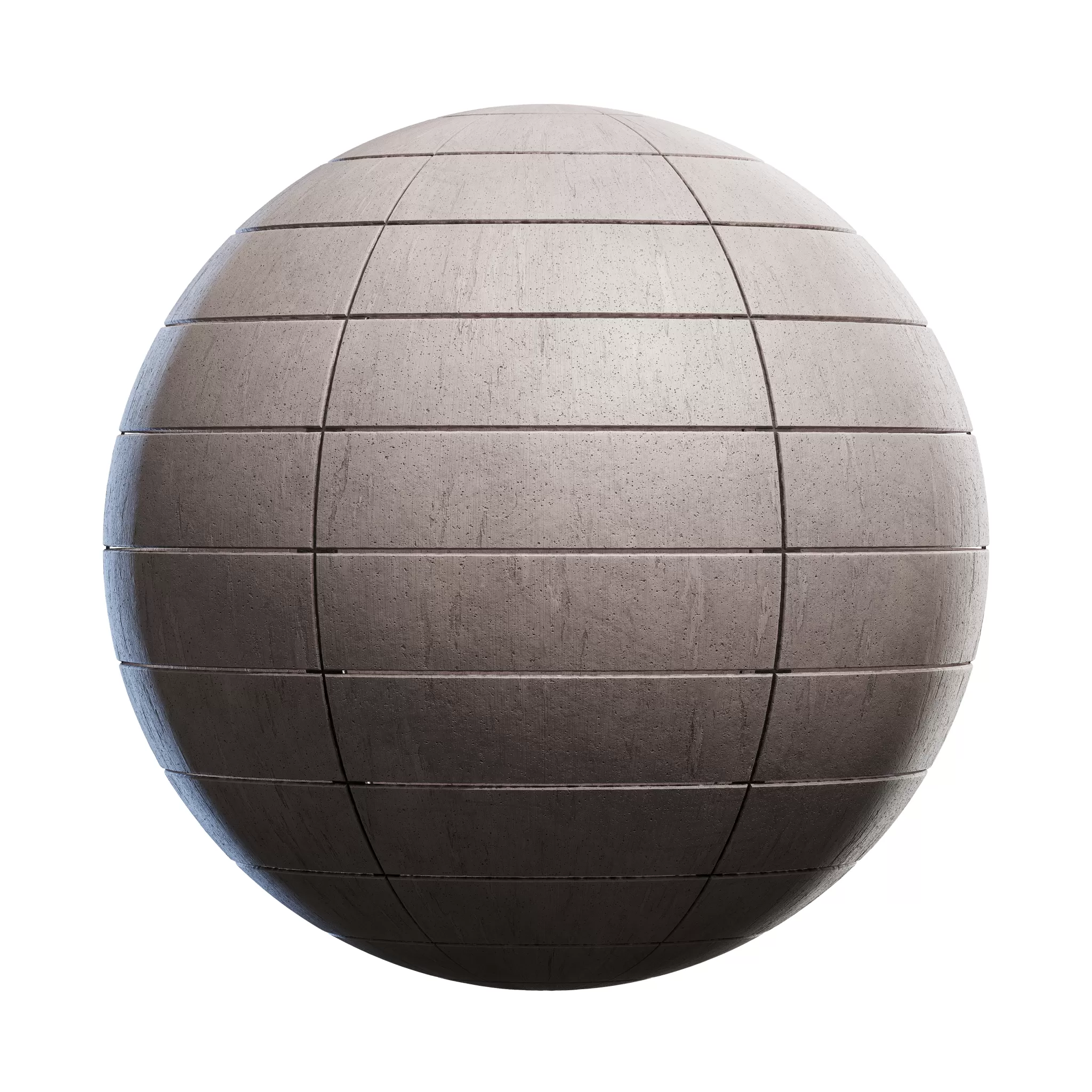 CGAxis PBR Blocks Exterior Fences – Concrete Panel Fence 90 – 4K – 8K