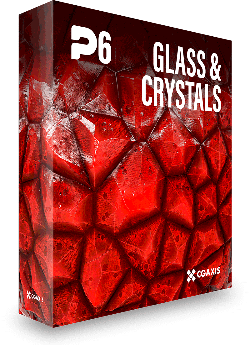 CGAxis PBR Textures Volume 42 – Glass & Crystals