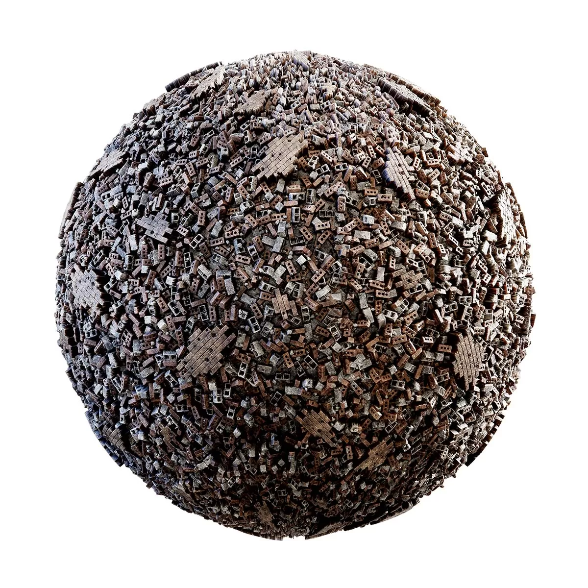 CGAxis PBR 28 – Brick Rubble 31 28 CGAxis PBR 28 – Brick Rubble 31 28