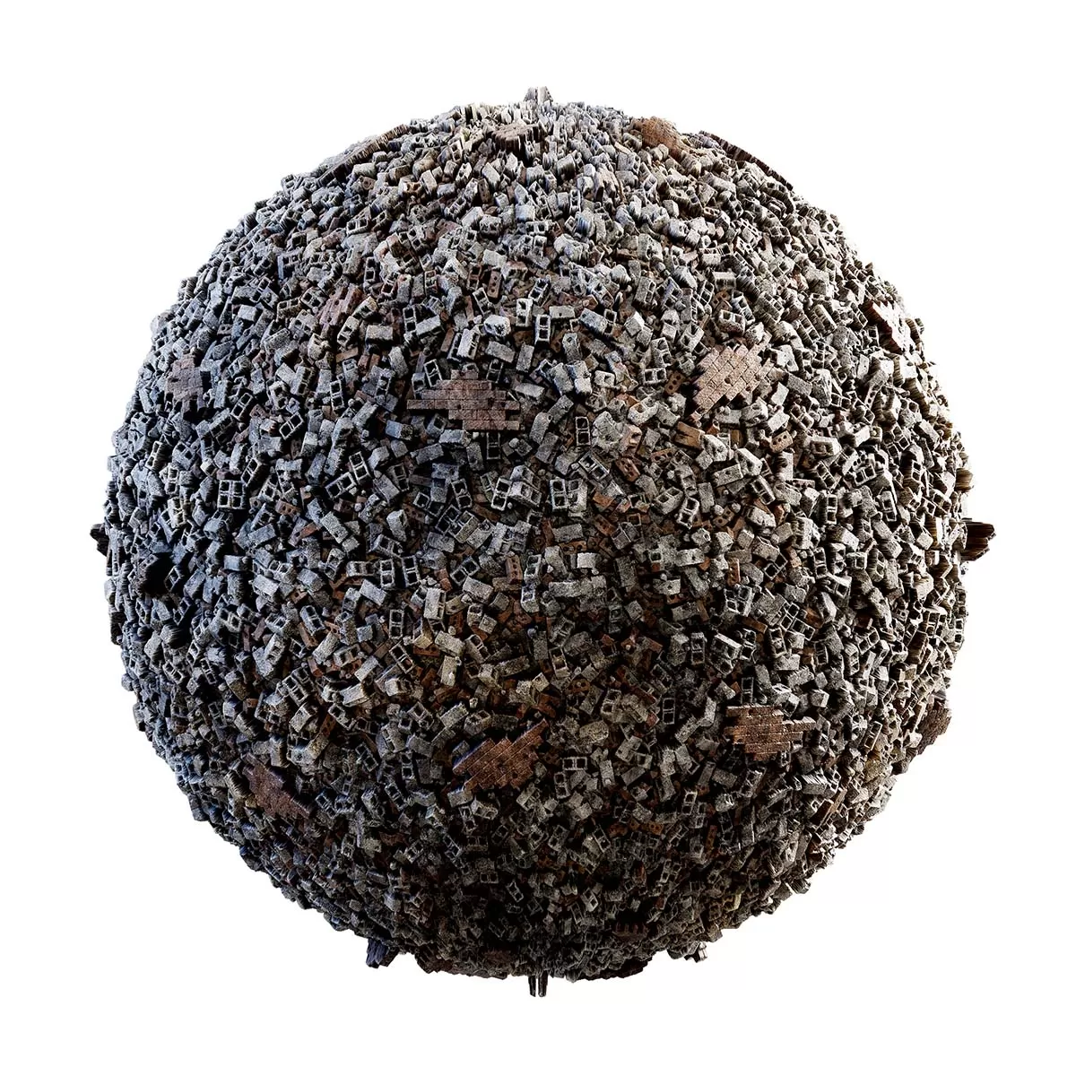 CGAxis PBR 28 – Brick Rubble 31 29 CGAxis PBR 28 – Brick Rubble 31 29