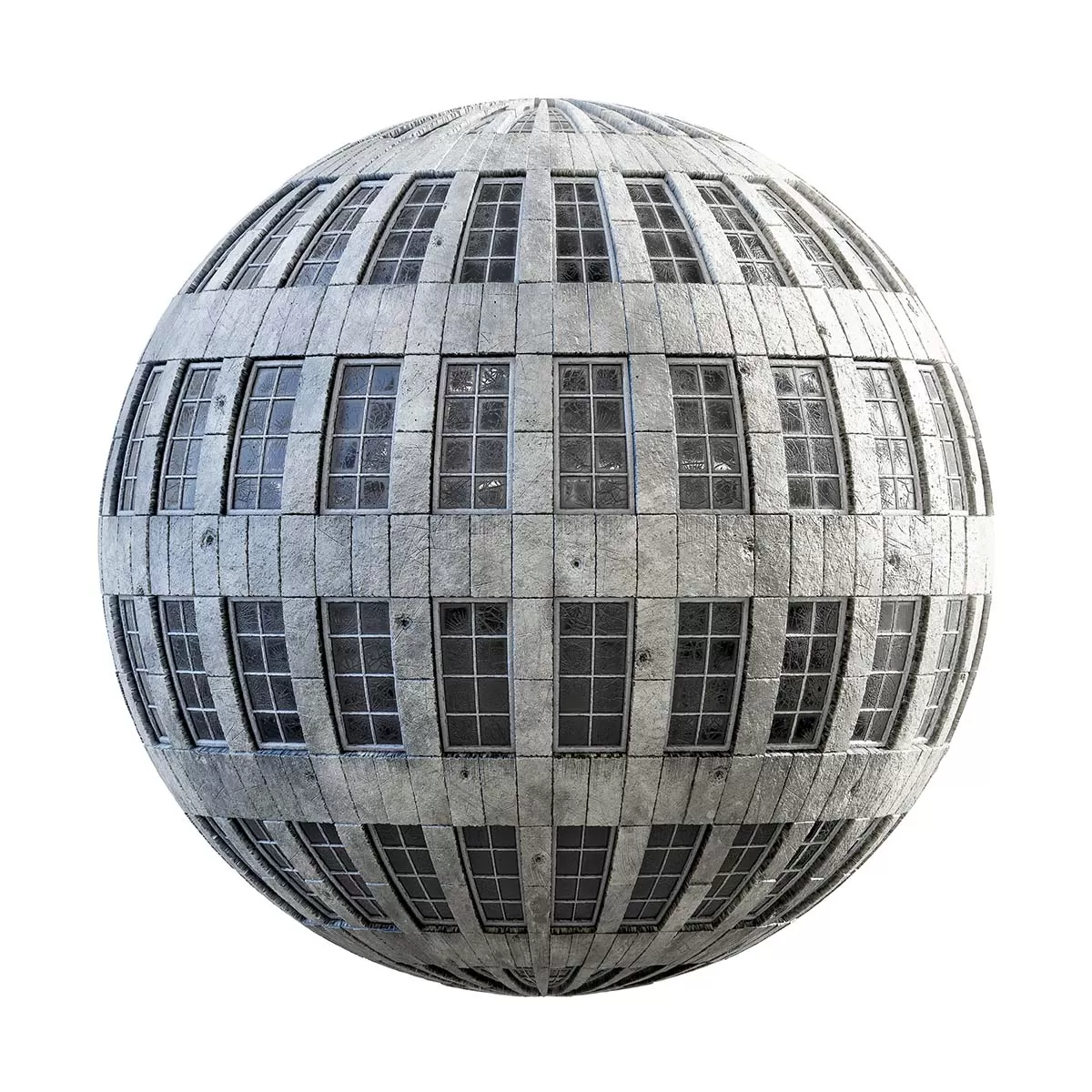 CGAxis PBR 28 – Concrete Wall With Cracked Windows 31 61 CGAxis PBR 28 – Concrete Wall With Cracked Windows 31 61