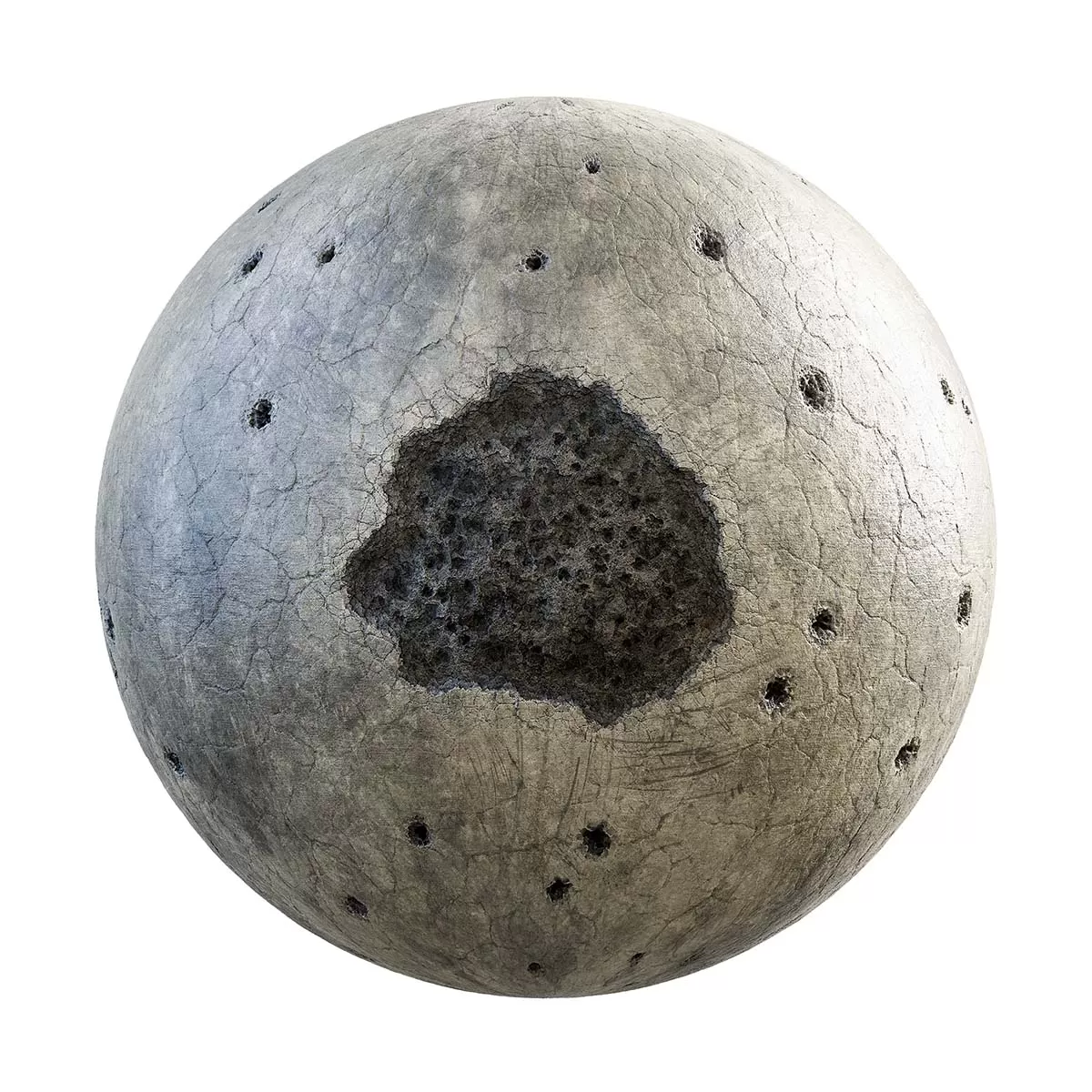 CGAxis PBR 28 – Conncrete Wall With Explosion Hole 31 33 CGAxis PBR 28 – Conncrete Wall With Explosion Hole 31 33