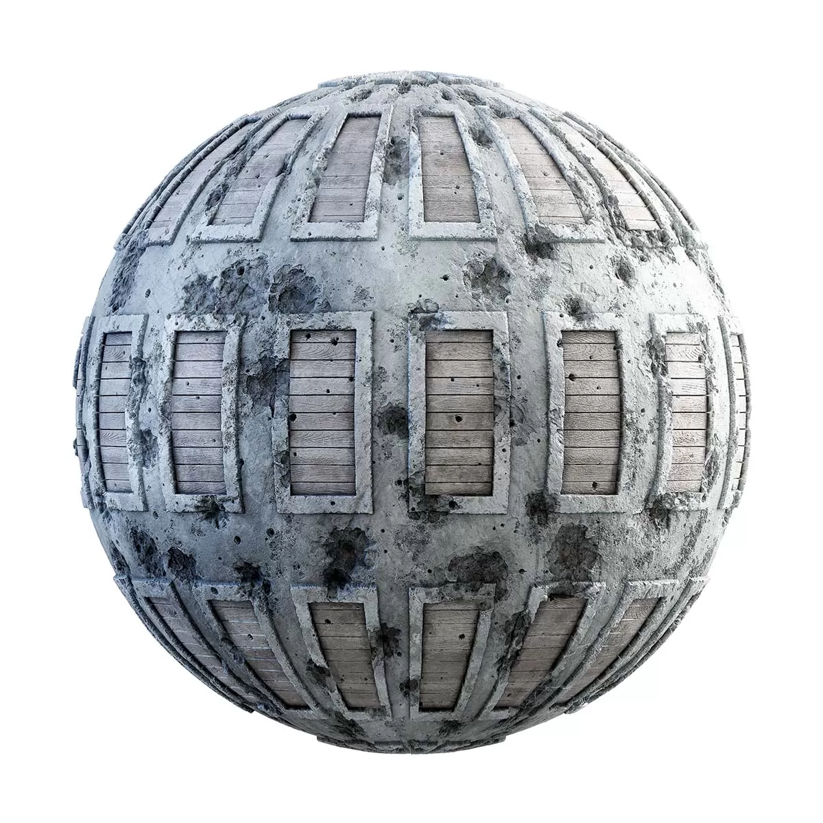 CGAxis PBR 28 – Damaged Concrete Wall With Masked Windows 31 98 CGAxis PBR 28 – Damaged Concrete Wall With Masked Windows 31 98