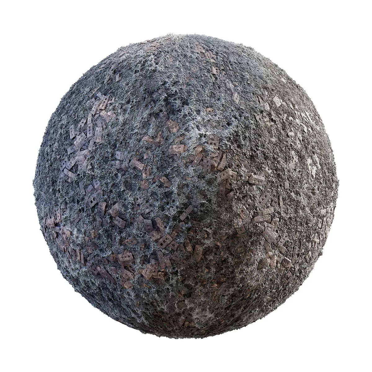 CGAxis PBR 28 – Dense Concrete Rubble With Bricks 31 34 CGAxis PBR 28 – Dense Concrete Rubble With Bricks 31 34