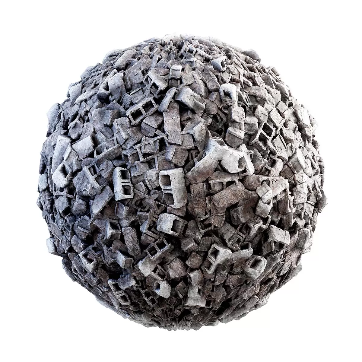 CGAxis PBR 28 – Grey Brick Rubble 31 11 CGAxis PBR 28 – Grey Brick Rubble 31 11