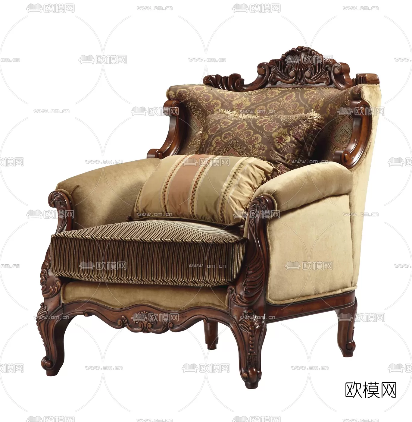 CLASSIC – ARMCHAIR 3DS MODELS – 001 CLASSIC – ARMCHAIR 3DS MODELS – 001