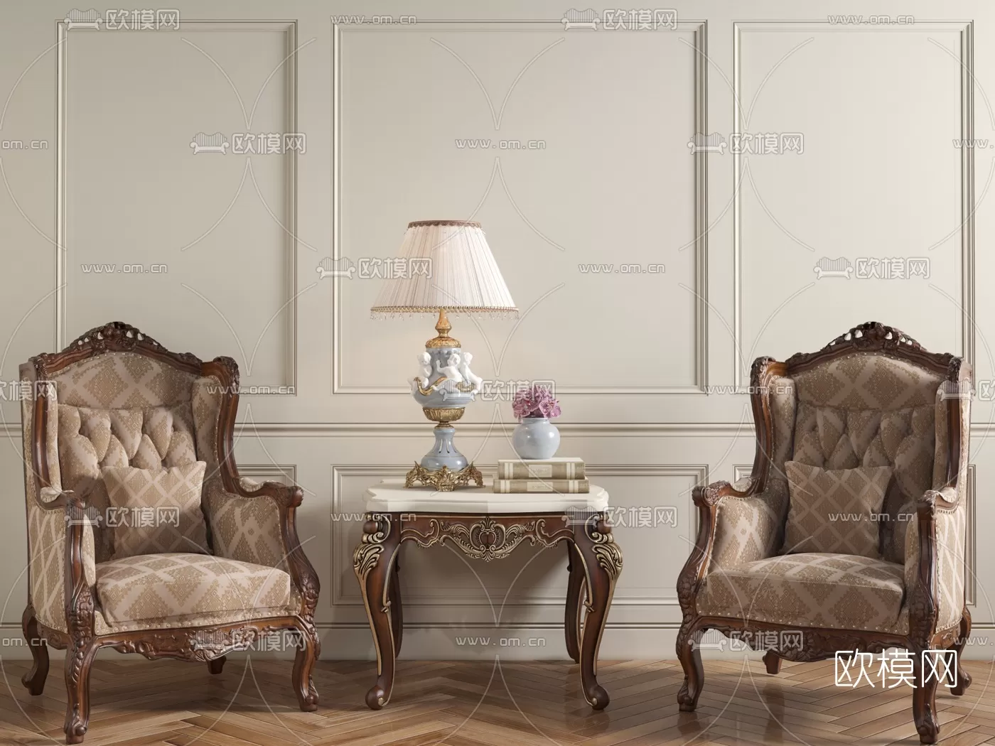 CLASSIC – ARMCHAIR 3DS MODELS – 004 CLASSIC – ARMCHAIR 3DS MODELS – 004