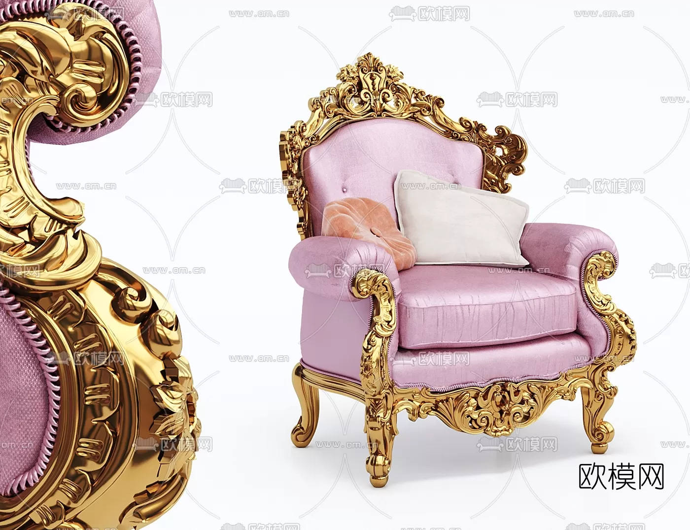 CLASSIC – ARMCHAIR 3DS MODELS – 008 CLASSIC – ARMCHAIR 3DS MODELS – 008