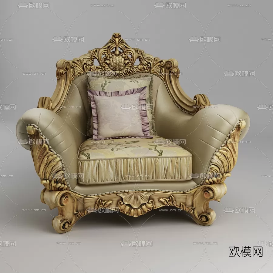 CLASSIC – ARMCHAIR 3DS MODELS – 011 CLASSIC – ARMCHAIR 3DS MODELS – 011