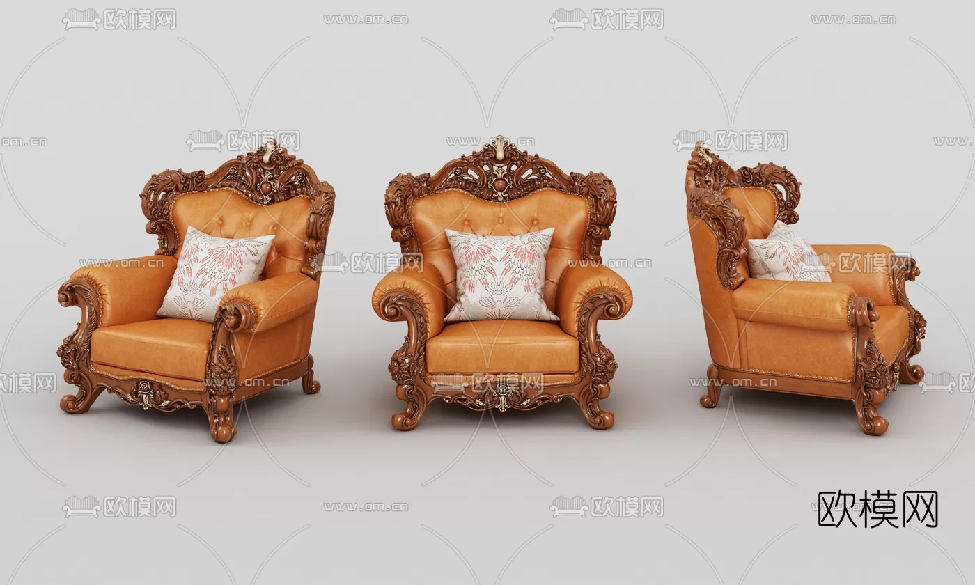 CLASSIC – ARMCHAIR 3DS MODELS – 012 CLASSIC – ARMCHAIR 3DS MODELS – 012