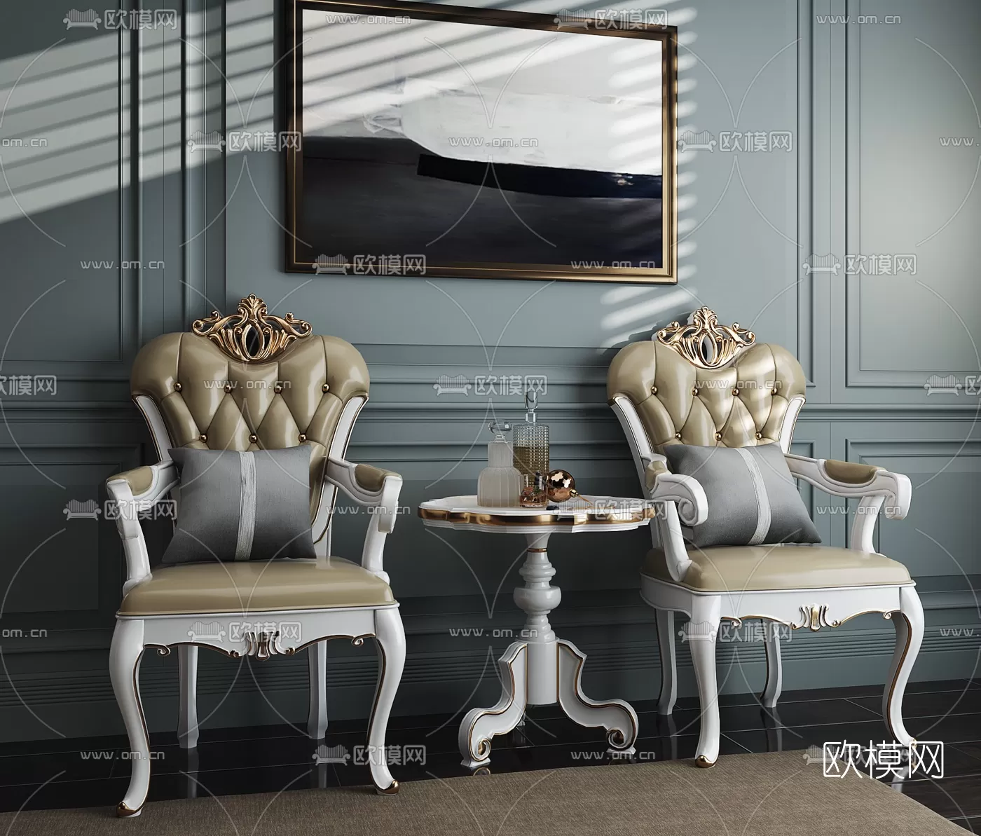 CLASSIC – ARMCHAIR 3DS MODELS – 017 CLASSIC – ARMCHAIR 3DS MODELS – 017