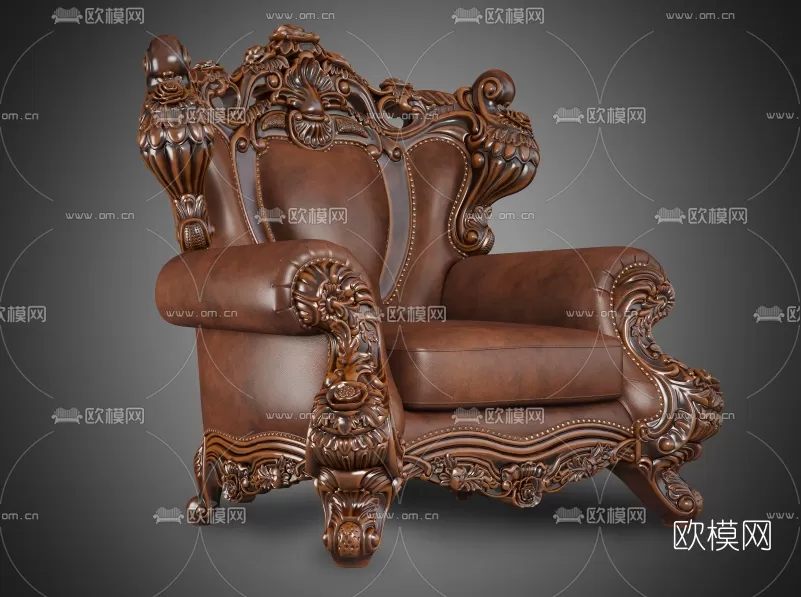 CLASSIC – ARMCHAIR 3DS MODELS – 023 CLASSIC – ARMCHAIR 3DS MODELS – 023
