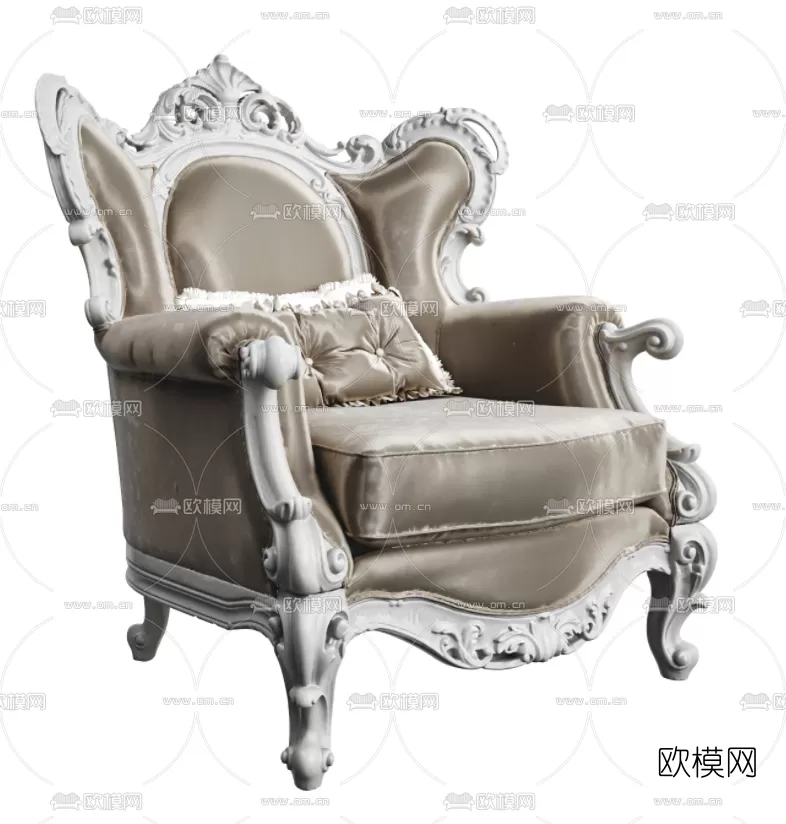 CLASSIC – ARMCHAIR 3DS MODELS – 026 CLASSIC – ARMCHAIR 3DS MODELS – 026