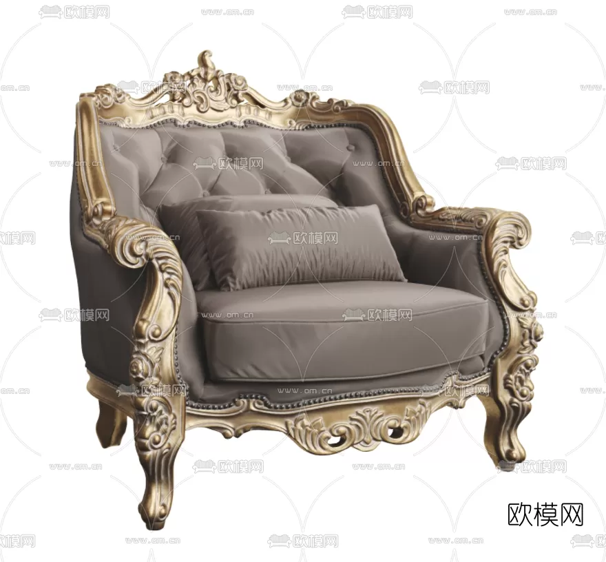 CLASSIC – ARMCHAIR 3DS MODELS – 027 CLASSIC – ARMCHAIR 3DS MODELS – 027