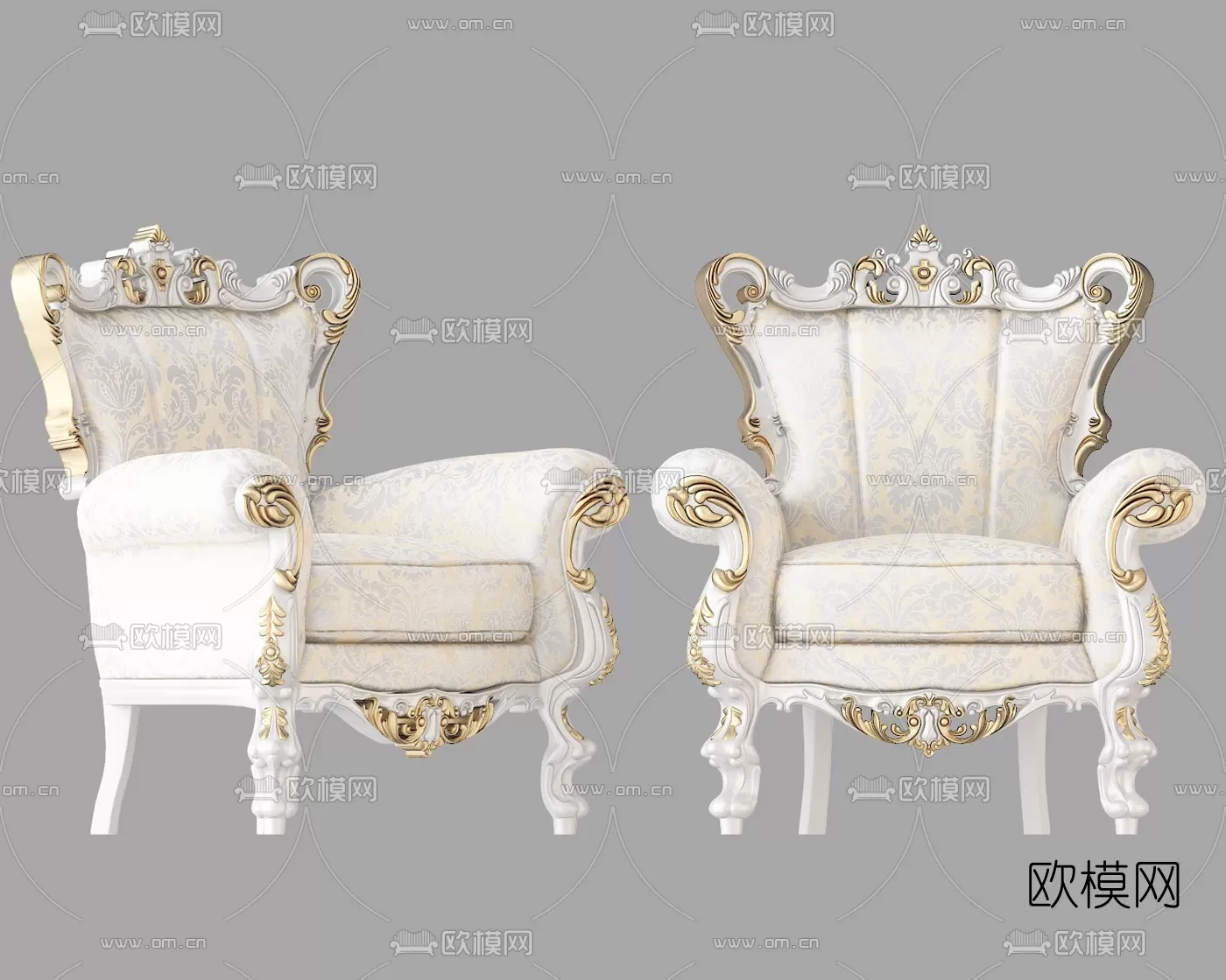 CLASSIC – ARMCHAIR 3DS MODELS – 030 CLASSIC – ARMCHAIR 3DS MODELS – 030