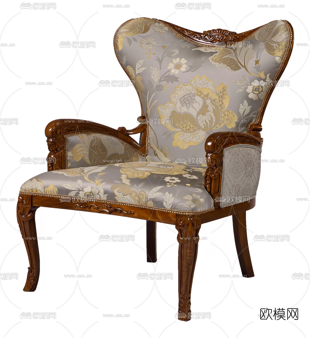 CLASSIC – ARMCHAIR 3DS MODELS – 032 CLASSIC – ARMCHAIR 3DS MODELS – 032