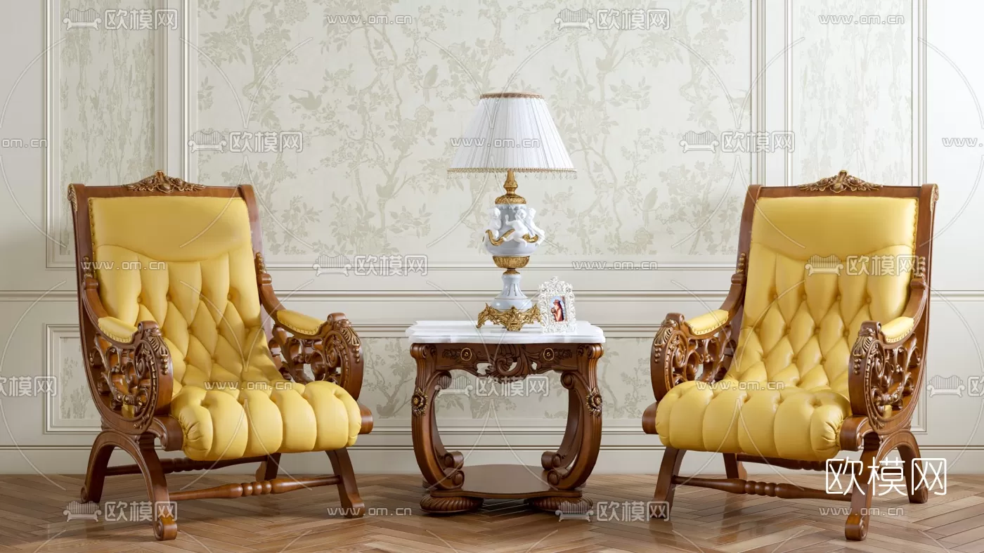 CLASSIC – ARMCHAIR 3DS MODELS – 034 CLASSIC – ARMCHAIR 3DS MODELS – 034