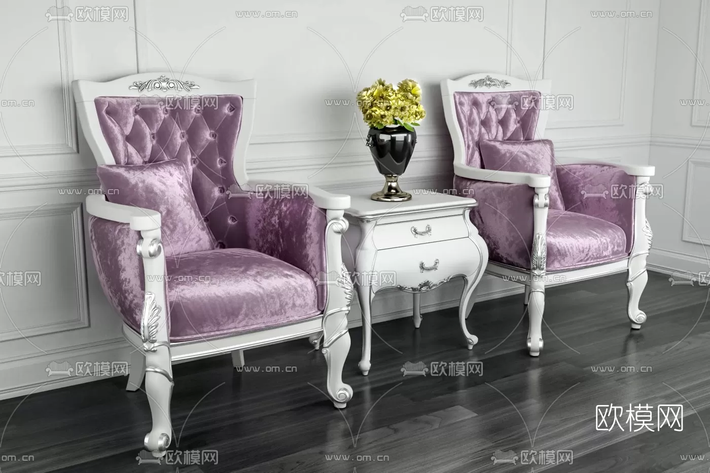 CLASSIC – ARMCHAIR 3DS MODELS – 035 CLASSIC – ARMCHAIR 3DS MODELS – 035