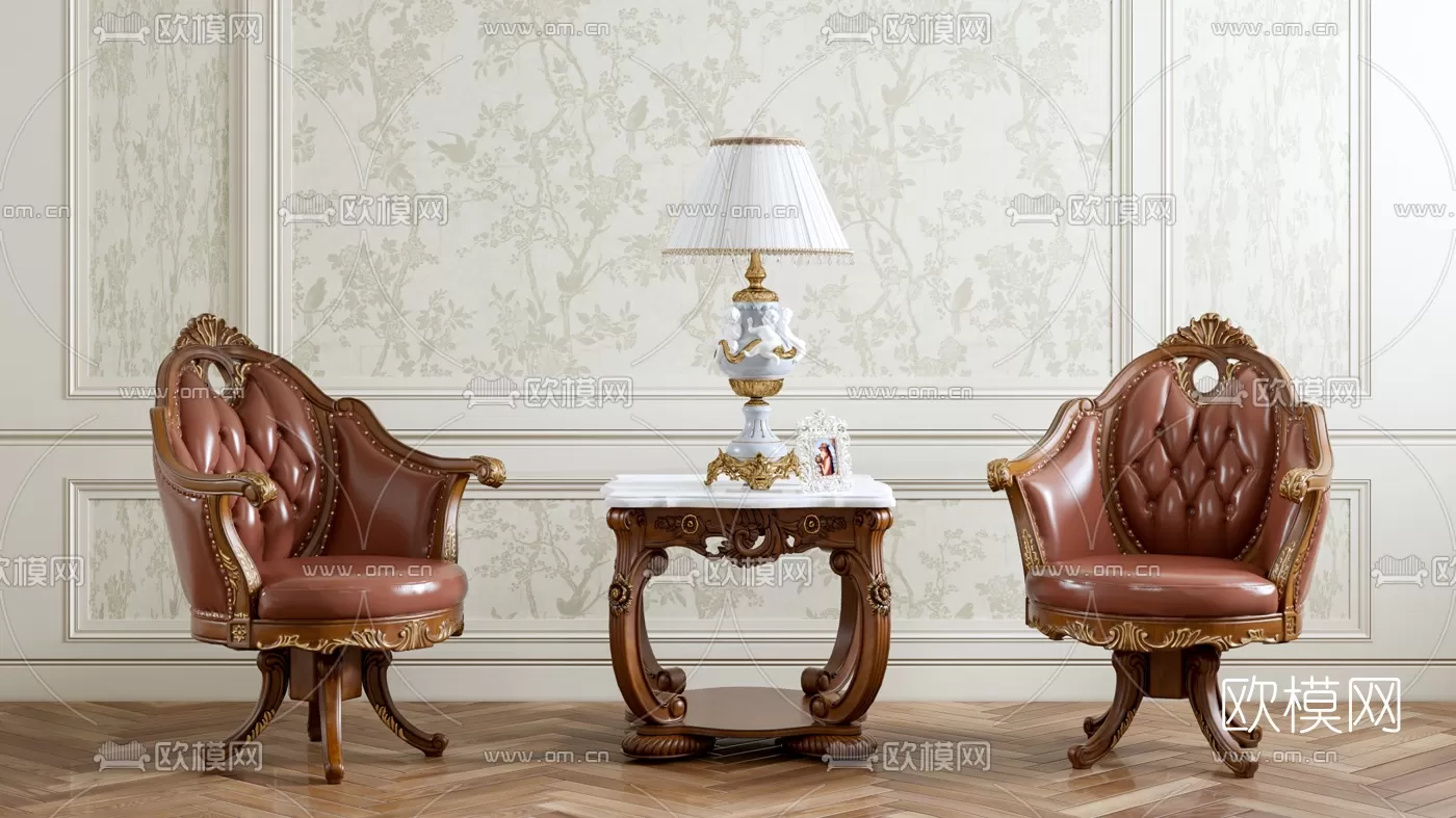 CLASSIC – ARMCHAIR 3DS MODELS – 040 CLASSIC – ARMCHAIR 3DS MODELS – 040