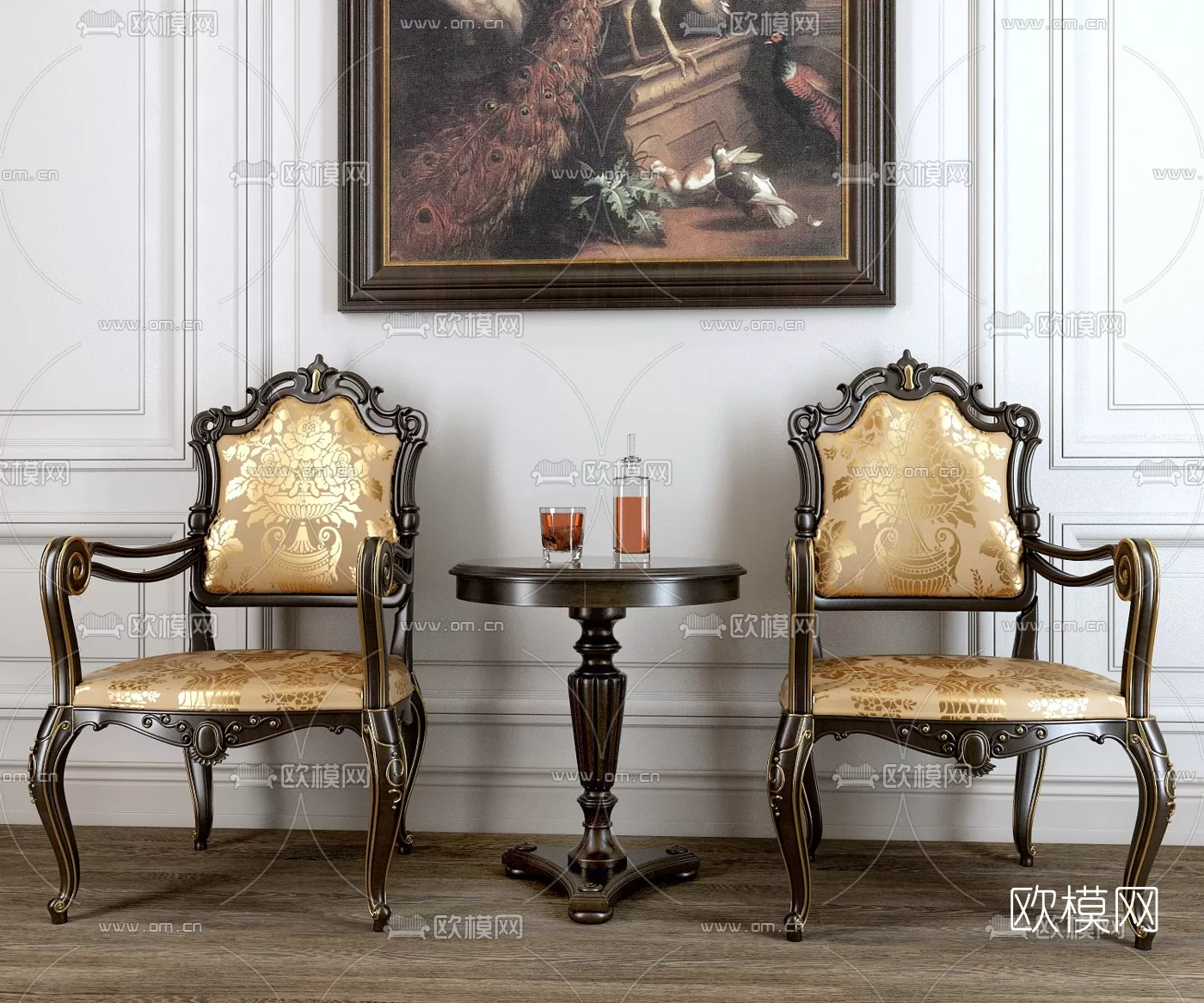 CLASSIC – ARMCHAIR 3DS MODELS – 045 CLASSIC – ARMCHAIR 3DS MODELS – 045