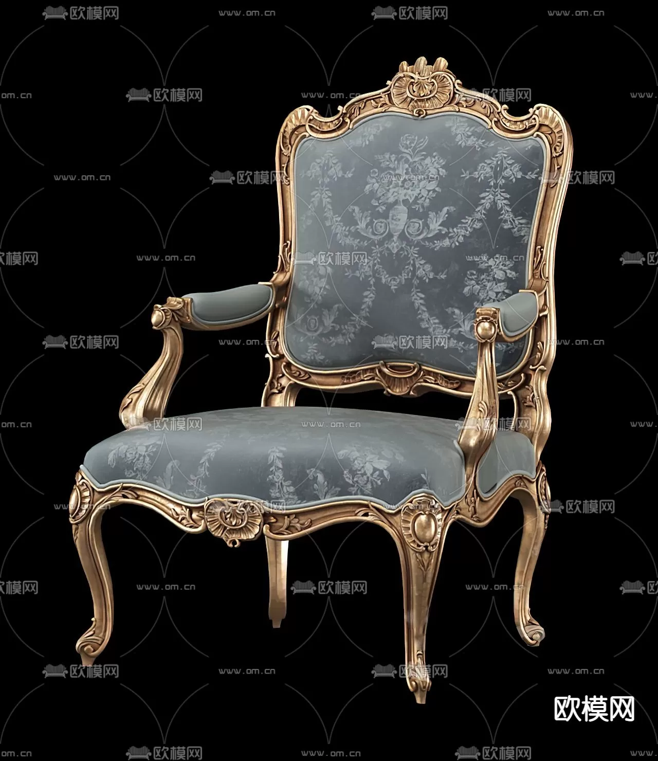 CLASSIC – ARMCHAIR 3DS MODELS – 048 CLASSIC – ARMCHAIR 3DS MODELS – 048