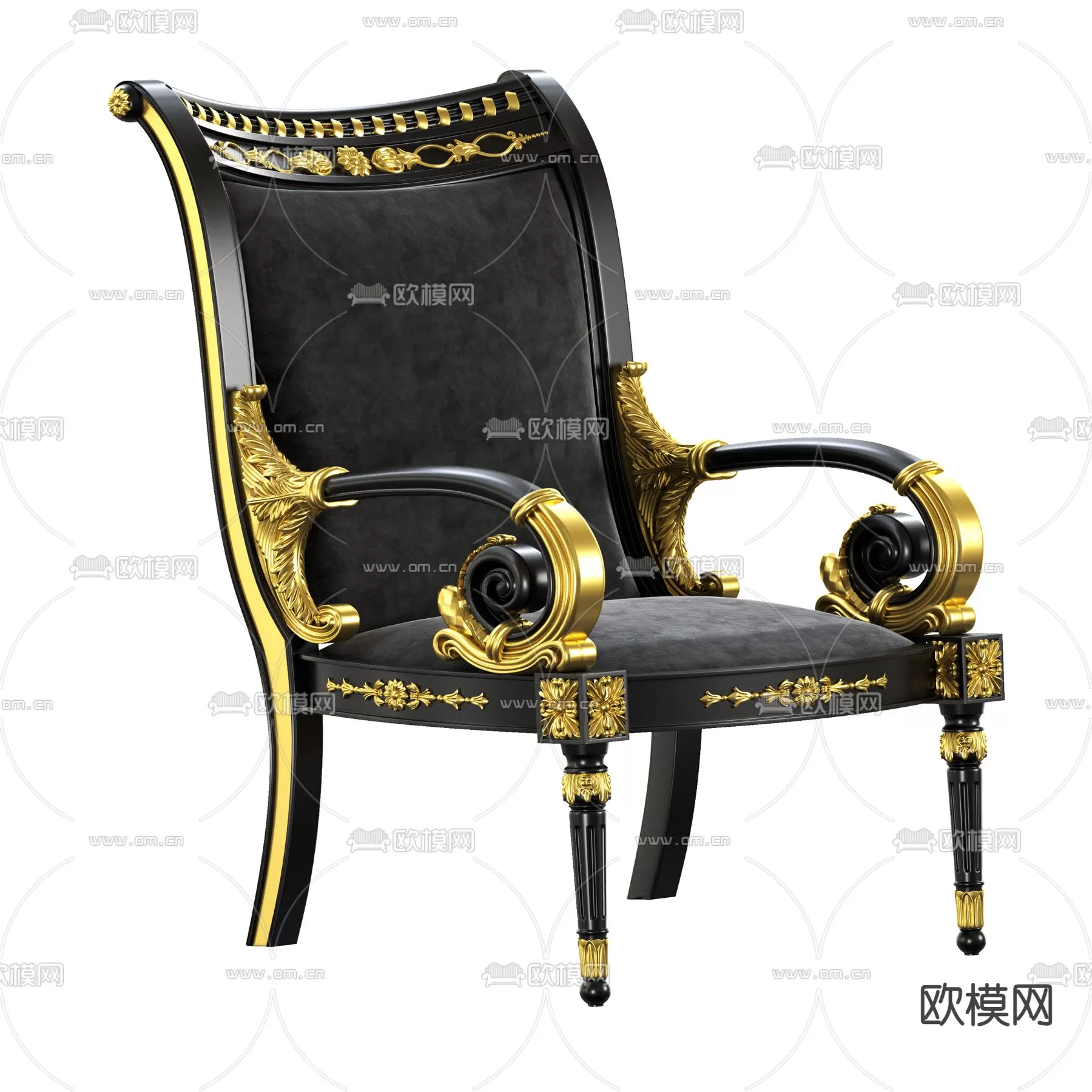 CLASSIC – ARMCHAIR 3DS MODELS – 053 CLASSIC – ARMCHAIR 3DS MODELS – 053