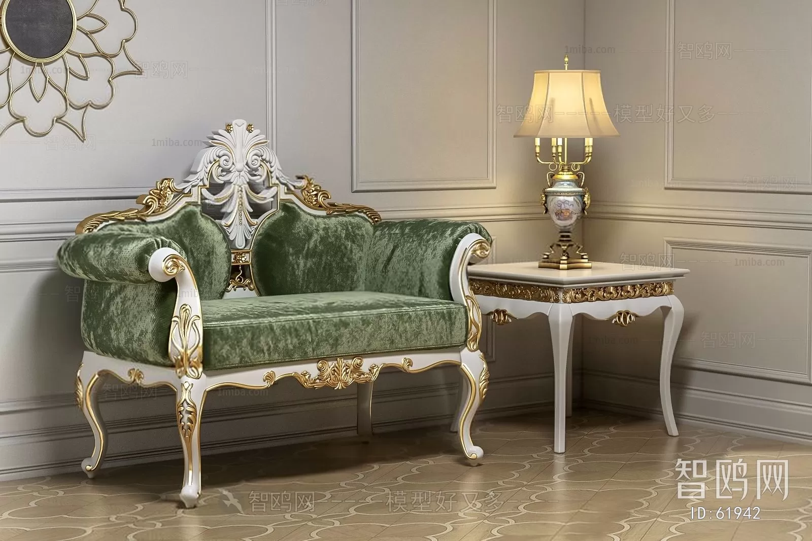 CLASSIC – ARMCHAIR 3DS MODELS – 056 CLASSIC – ARMCHAIR 3DS MODELS – 056