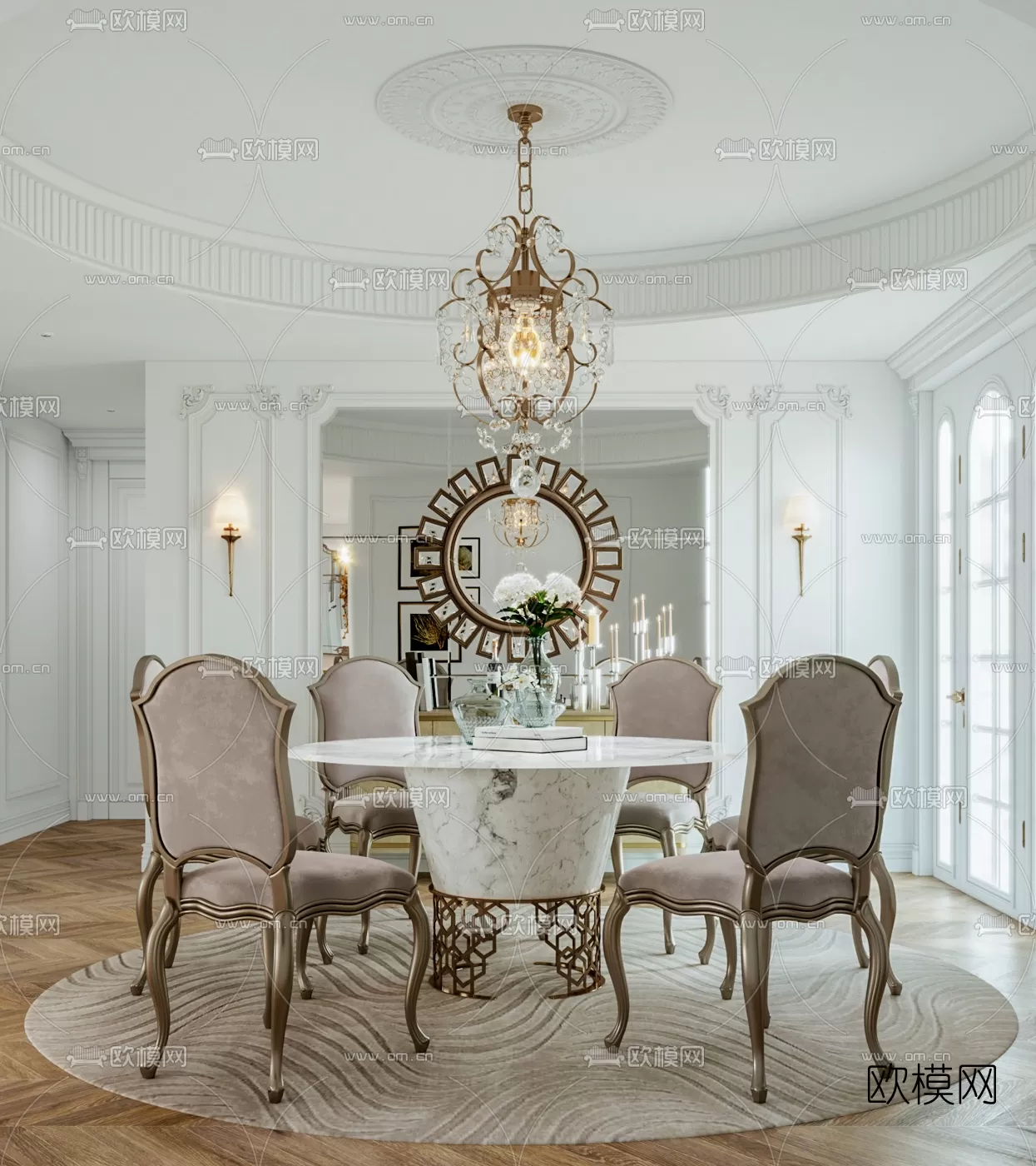 CLASSIC – TABLE 3D MODELS – 001 CLASSIC – TABLE 3D MODELS – 001