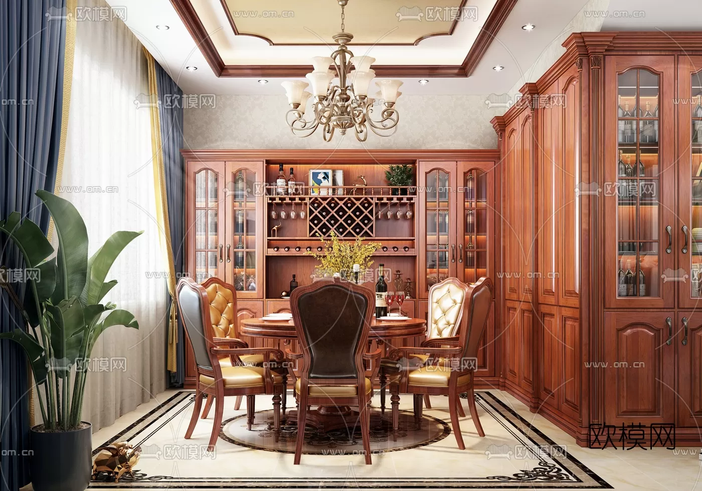 CLASSIC – TABLE 3D MODELS – 003 CLASSIC – TABLE 3D MODELS – 003